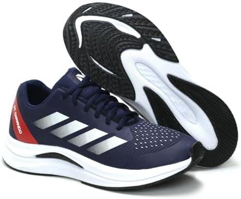         DM DAMANDO Tênis Masculino para Corrida, Academia e Caminhada Leve, Macio e Esportivo  Relógio Digital Vermelho       