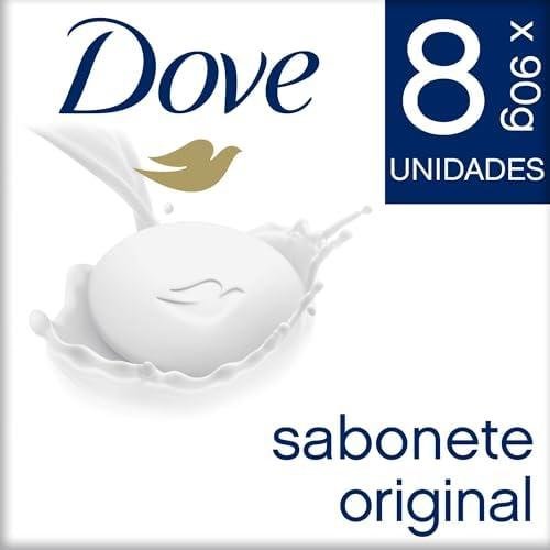         Dove Sabonete Em Barra Branco 90G - 8 Unidades       