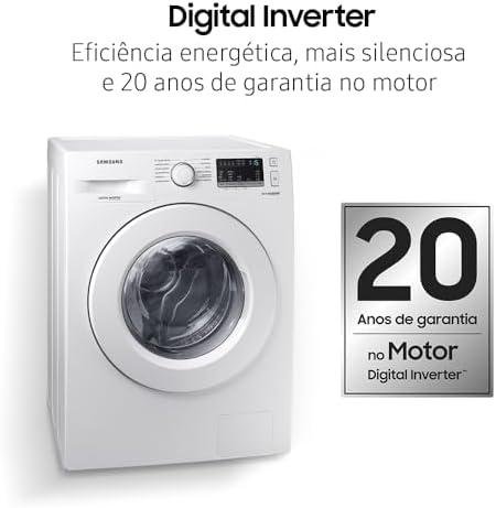         Samsung Lava e Seca Digital Inverter Ecobubble™ WD10M Branca 10.1kg 127V       